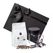 【PO:Selected】丹麥POx黑沃耶加雪菲咖啡禮盒組(玻璃咖啡杯240ml-共4色) 灰