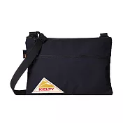 【KELTY】FLATPOUCH 肩背小袋 黑