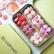 HAPPYMT花朵蠟粒糖果盒- 草莓果