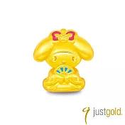 【Just Gold 鎮金店】女兒節系列 黃金串珠(Melody)