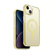 UNIQ iPhone 15 Plus Combat 四角強化軍規磁吸防摔三料保護殼 奶油黃