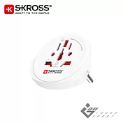 瑞士Skross 歐規旅行萬國轉接頭 (適用全歐洲)