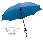 長毛象-德國[EuroSCHIRM] 全世界最強雨傘品牌 BIRDIEPAL OUTDOOR / 戶外專用風暴傘 (藍)