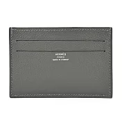 Hermes 愛馬仕 Citizen Twill Evercolor 小牛皮卡包 邁耶灰/寶石藍