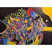 【玲廊滿藝】張銥諠(EshanChang)-鸚鵡39.5x54.5cm