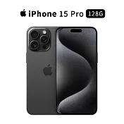 Apple iPhone 15 Pro 128G 6.1吋 手機 _黑色鈦金屬