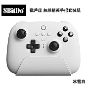 八位堂 8BitDO Nintendo Switch 獵戶座 無線精英手把套裝組 冰雪白