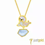 【Just Gold 鎮金店】冰川珍奇-海獅 黃金吊墜(不含鍊)
