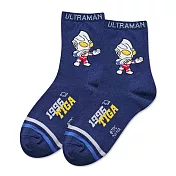 【ONEDER旺達棉品】超人力霸王童襪 奧特曼 ‎Ultraman 初代 大河 迪卡兒童中長襪 台灣製童襪- UT-703S (15-18