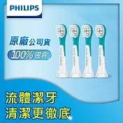 【Philips飛利浦】官方直營 兒童專用迷你型刷頭_HX6032/63*2組 (2入/組，共4入)