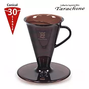 Tarachine日本30度角甜筒濾杯-紅色