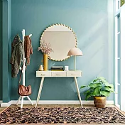 【Fuwaly】超細纖維止滑膠底地墊 瑰-58x88cm