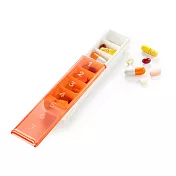 《tescoma》7格一週藥盒(橘) | 藥盒 分裝盒 分藥盒