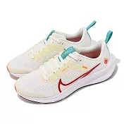 Nike 慢跑鞋 Air Zoom Pegasus 40 GS 大童 女鞋 白 紅 緩震 輕量 小飛馬 運動鞋 FZ5526-161