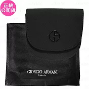 GIORGIO ARMANI 亞曼尼精巧化妝收納包(黑)(公司貨)