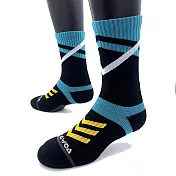 【WOAWOA】能量激發登山襪-高筒-女款|單雙(健走襪 除臭襪 襪子 男襪 女襪 運動襪) 湖水綠M(22-24公分)