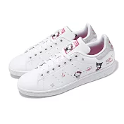 adidas x Hello Kitty 休閒鞋 Stan Smith J 大童 女鞋 白粉 凱蒂貓 聯名 史密斯 IG8407