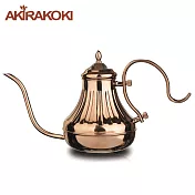 AKIRAKOKI 不鏽鋼細口壺 450ml C4-450 銅金色