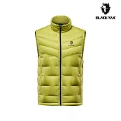 BLACKYAK 男 FLAKE PERTEX羽絨背心 M 酪梨黃