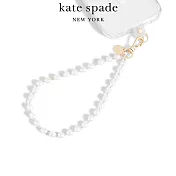 【kate spade】手機掛鍊 海洋珍珠