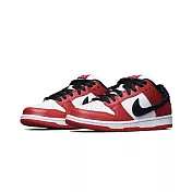 Nike SB Dunk 芝加哥 BQ6817-600 US4.5 紅白黑