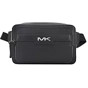 MICHAEL KORS COOPER男款防刮腰包/胸口包- 黑