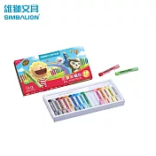 雄獅 OP-16A 粉蠟筆16色