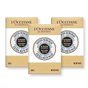 L’OCCITANE 歐舒丹 乳油木皂(250g)X3-多款可選-公司貨 牛奶