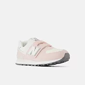 New Balance 574 中大童休閒鞋-粉-PV574ABK-W 19 粉紅色