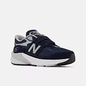 New Balance 990 中大童休閒鞋-藍-PV990NV6-W 19 藍色