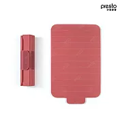 Trebonn 可捲式收納砧板 (珊瑚紅)