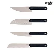 Trebonn 刀具四入組 (黑)