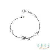 甜蜜約定2SWEET 擁抱拉拉熊Rilakkuma純銀手鍊
