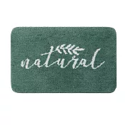 【巴芙洛】北歐植絨加厚吸水止滑浴室地墊40*60cm(TPR防滑底/防滑地墊/吸水踏墊/門口墊/浴室踏墊) 豆沙綠