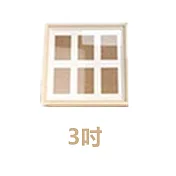 【LOTUS】拍立得 原木色木質相框 副廠 3吋