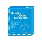 LIPOGEN理芙靚 DERMAK玻尿酸膠原微導面膜4入/盒