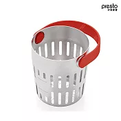 Trebonn 不鏽鋼蒸煮籃 (珊瑚橘)