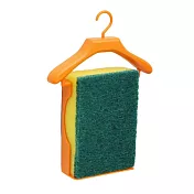 丹丹有品 創意菜瓜布架 橘