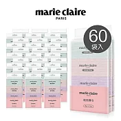 【ONEDER 旺達棉品】Marie Claire 美麗佳人EDI超純水濕巾60入組 迷你濕巾(8包x60袋)- 迷你濕巾(60袋) MC-DR08