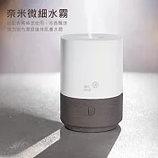 【Les nez 香鼻子】方圓之間 香氛水氧機簡約款 (二色)  霧白