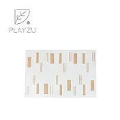 PLAYZU 歐美設計無毒巧拼地墊 北歐風系列 (58x58x1.2cm) 6入組 - 極光之美