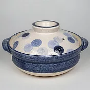 福介商店 日本土鍋 萬古燒 水玉 7號深陶鍋