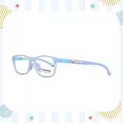 【大學眼鏡 哆啦A夢 方框】抗壓Q彈兒童框 2118606 冰藍