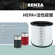 RENZA適用 Vorwerk 德國福維克 aura Hera 空氣清淨機 HEPA+活性碳 濾網 濾芯 濾心