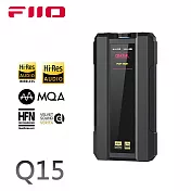 FiiO Q15 解碼耳機功率擴大器-黑色款