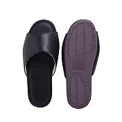 Besthot 舒適厚底羊皮拖鞋- 黑色 44-45