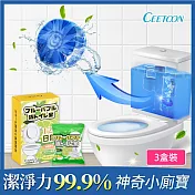 【日本CEETOON】馬桶自動清潔劑/馬通潔廁寶_3盒裝(4顆1盒)