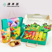 【講果語】極盛果物禮盒_果乾全家福6入組(芭樂果乾、番茄果乾、草莓果乾、鳳梨果乾、綜合果乾、愛文芒果乾)