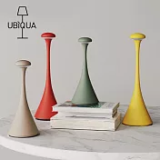 【義大利UBIQUA】Pinup 摩登曲線風USB充電式檯燈(小款)- 薄荷綠
