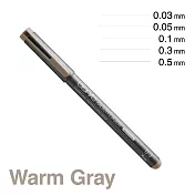 日本 COPIC 酷筆客 極細代針筆單支 暖灰 0.03